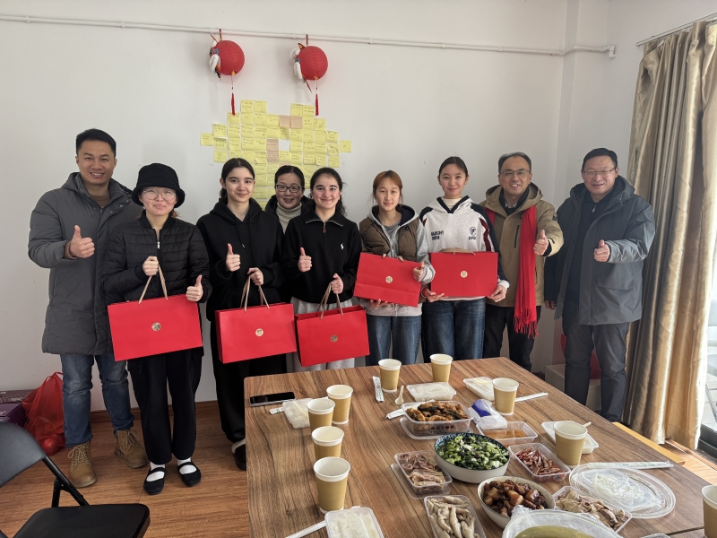 College Leaders Celebrate the Year of the Horse with International Students